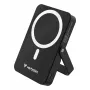 Verbatim Charge 'n' Go Magnetic Wireless Power Bank z podstawką – 10000 mAh, czarny