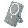 Verbatim Charge 'n' Go Magnetic Wireless Power Bank z stand - 10000 mAh szary