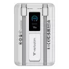 Verbatim Charge'n'Go 2C & Display Power Bank 10000 mAh Srebrny