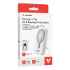 Verbatim Charge'n'Go 2C & Display Power Bank 10000 mAh Srebrny
