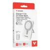 Verbatim Charge'n'Go 2C Power Bank 5000 mAh Srebrny, 5000 mAh, Polimer litowy (LiPo), Adaptive Fast Charging, Power Delivery 3.0, Quick Charge 3.0, Ładowanie bezprzewodowe, 3,85 V, 20 W
