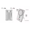 Verbatim Charge'n'Go 2C Power Bank 5000 mAh Srebrny, 5000 mAh, Polimer litowy (LiPo), Adaptive Fast Charging, Power Delivery 3.0, Quick Charge 3.0, Ładowanie bezprzewodowe, 3,85 V, 20 W