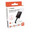 Verbatim SnapBack Ultra cienki SSD 1TB USB Type-C USB 3.2 Gen 2x2 Czarny