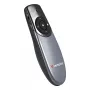 Prezenter bezprzewodowy Verbatim Focus z czerwonym wskaźnikiem laserowym, RF, USB, 30 m, czarny, srebrny