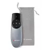 Prezenter bezprzewodowy Verbatim Focus z czerwonym wskaźnikiem laserowym, RF, USB, 30 m, czarny, srebrny