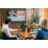Prezenter bezprzewodowy Verbatim Focus z czerwonym wskaźnikiem laserowym, RF, USB, 30 m, czarny, srebrny