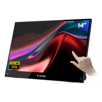 Przenośny Monitor Verbatim 14 cali FHD Dotykowy LCD 1920x1080