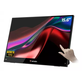 Monitor przenośny Verbatim 15.6 cala FHD Dotykowy LCD 1920 x 1080