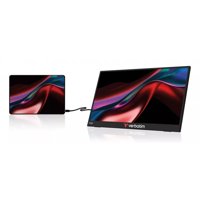 Monitor przenośny Verbatim 15.6 cala FHD Dotykowy LCD 1920 x 1080