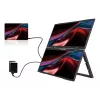 Verbatim Portable 15.6 inch FHD Dual Monitor Essentials, 39,6 cm (15,6 cala), LCD, 1920 x 1080 pikseli, Full HD, 16:9, 10 ms