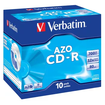 Verbatim CD-R AZO Crystal 700 MB 52x 10 szt.