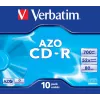 Verbatim CD-R AZO Crystal 700 MB 52x 10 szt.