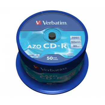 Verbatim CD-R AZO Crystal 700 MB 52x 50 szt.