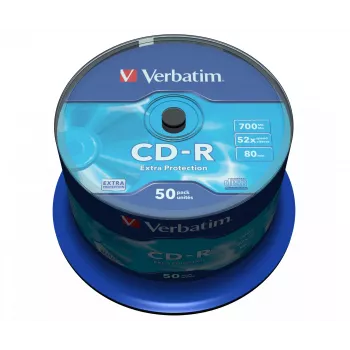 Verbatim CD-R Extra Protection 700 MB 52x 50 szt.