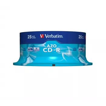 Verbatim CD-R AZO Crystal 700 MB 52x 25 szt.