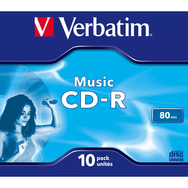 Verbatim Music CD-R 700 MB 16x 10 szt.