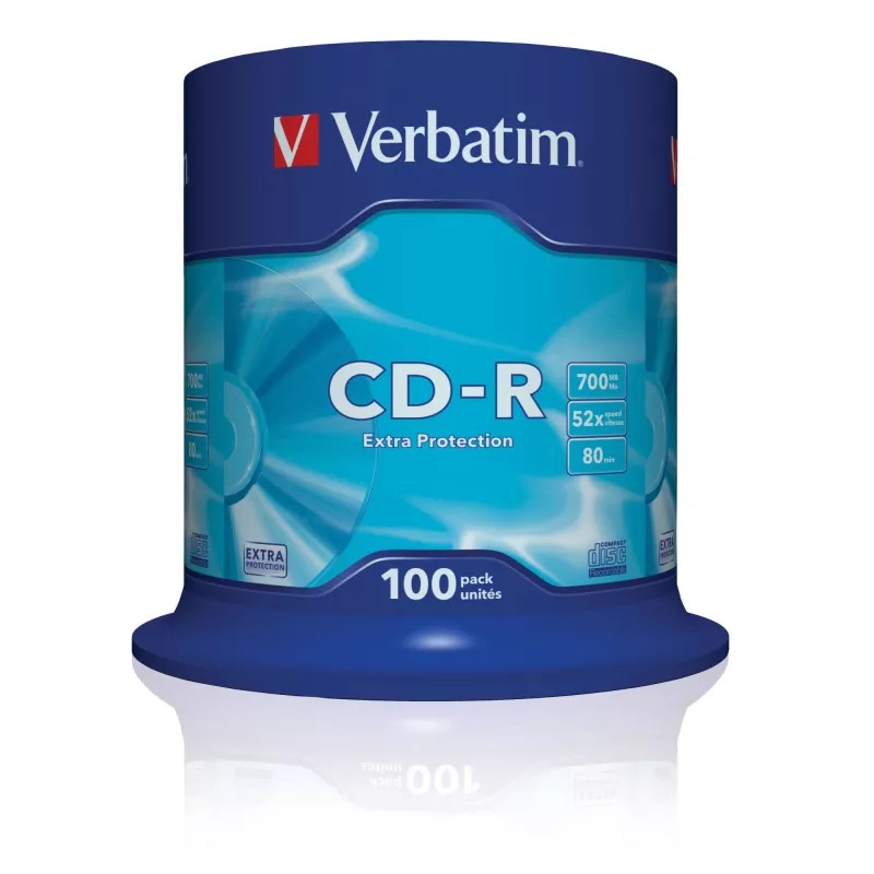 Verbatim CD-R Extra Protection 700 MB 52x 100 szt.