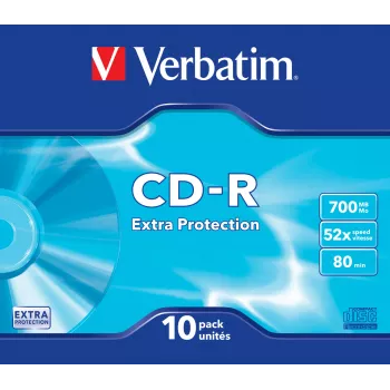 Verbatim CD-R Extra Protection 700 MB 52x 10 szt.