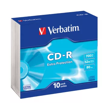 Verbatim CD-R Extra Protection 700 MB 52x 10 szt.