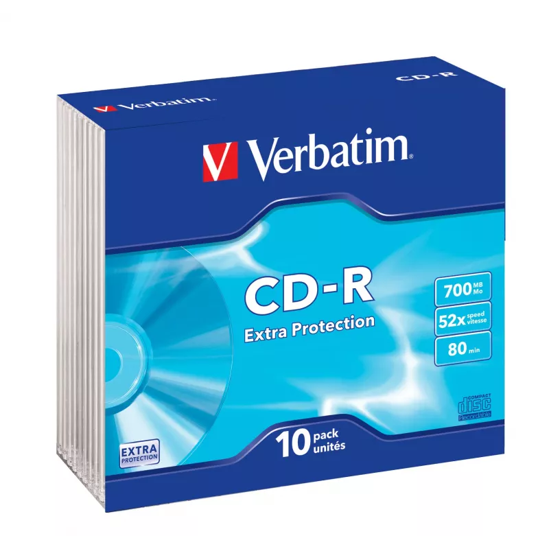 Verbatim CD-R Extra Protection 700 MB 52x 10 szt.