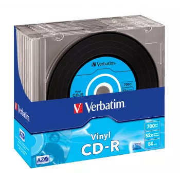 Verbatim CD-R AZO Data Vinyl 700 MB 52x 10 szt.