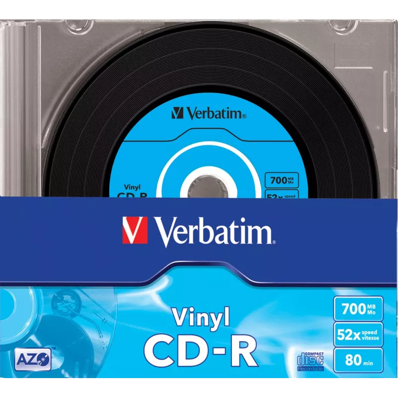 Verbatim CD-R AZO Data Vinyl 700 MB 52x 10 szt.