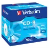 Verbatim CD-R Wysoka pojemność 800 MB 40x 10 szt.