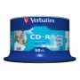 Verbatim CD-R AZO Wide Inkjet Printable no ID 700 MB 52x 50 szt.