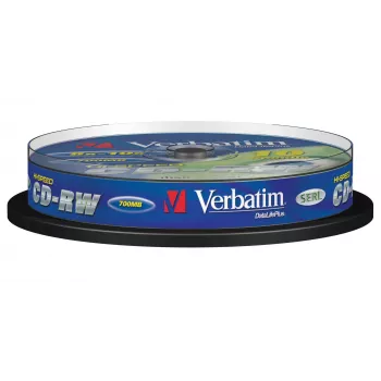 Verbatim CD-RW 12x 700 MB 10 szt.