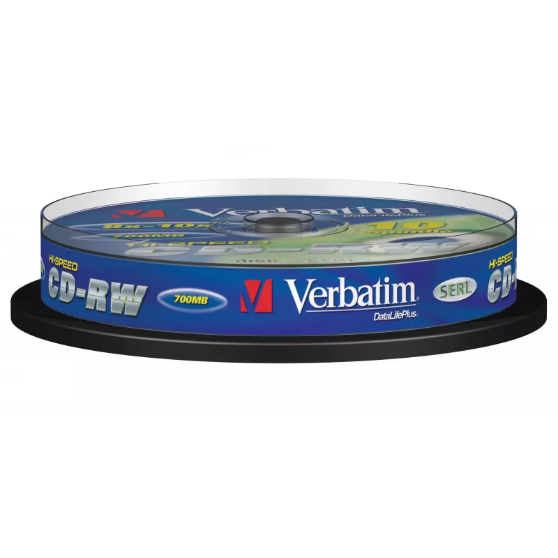 Verbatim CD-RW 12x 700 MB 10 szt.