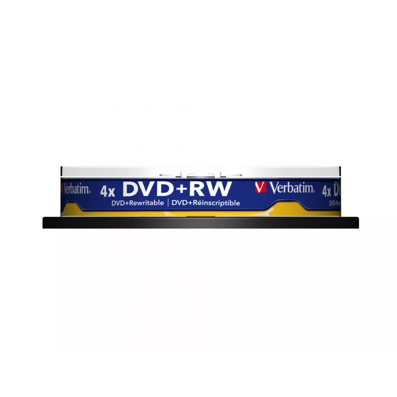 Verbatim DVD+RW Matowe Srebrne 4,7 GB 10 szt.