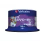 Verbatim DVD+R Wide Inkjet Printable No ID Brand, DVD+R, 120 mm, do druku, Wrzeciono, 50 szt., 4.7 GB