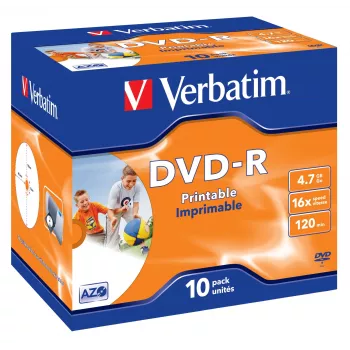 Verbatim 43521 czysta płyta DVD 4,7 GB DVD-R 10 szt.