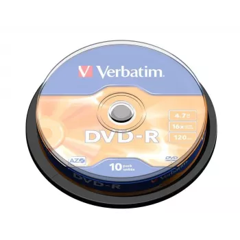 Verbatim DVD-R Matt srebrny 4.7 GB 10 szt.