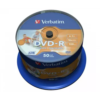 Verbatim 43533 czysta płyta DVD 4,7 GB DVD-R 50 szt.