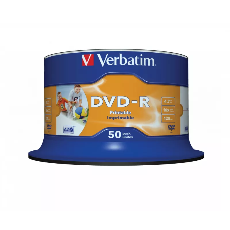 Verbatim 43533 czysta płyta DVD 4,7 GB DVD-R 50 szt.