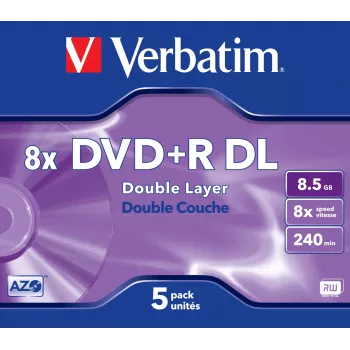 DVD+R DL Verbatim VB-DPD55JC 8.5 GB 5 szt.