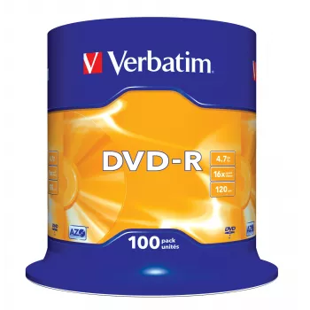 Verbatim DVD-R Matt srebrny 4,7 GB 100 szt.