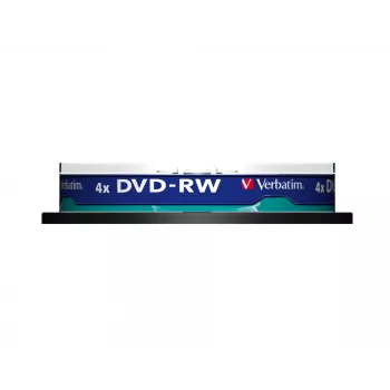 Verbatim DVDVER00072B, DVD-RW, Wrzeciono, 10 szt., 4,7 GB