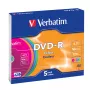 Verbatim DVD-R Colour 4.7 GB 5 szt.