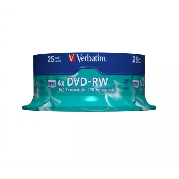 Verbatim DVD-RW Matt srebrny 4.7 GB 25 szt.