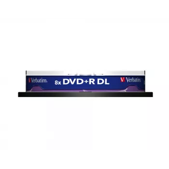 Verbatim VB-DPD55S1, DVD+R DL, 120 mm, wrzeciono, 10 szt., 8,5 GB