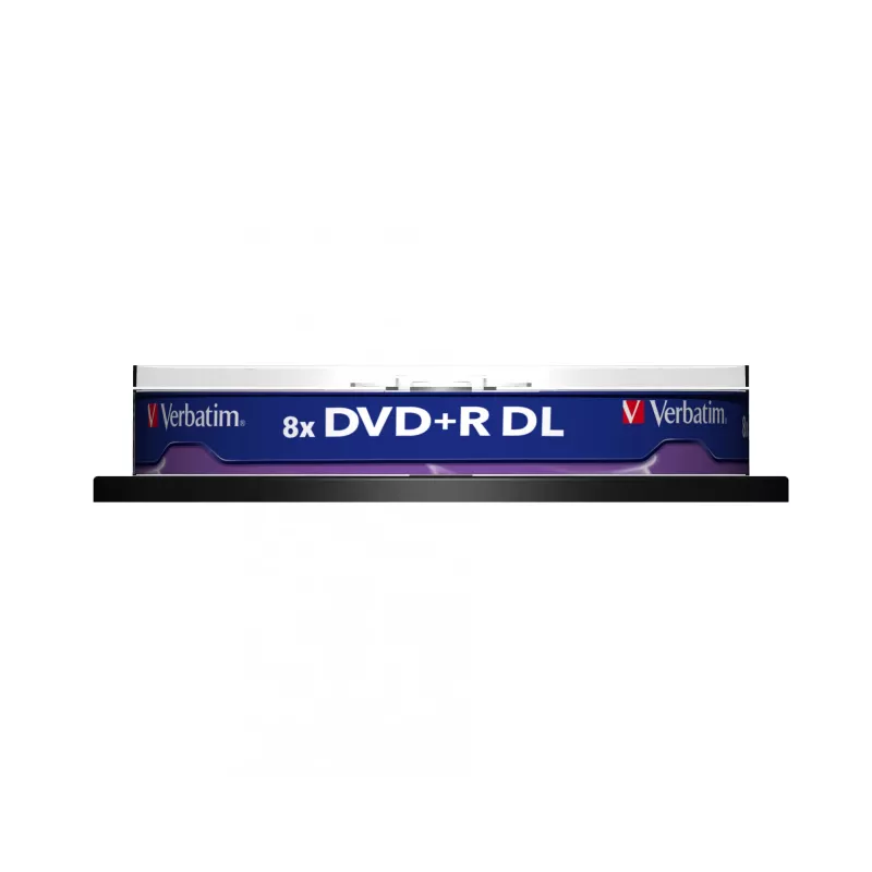 Verbatim VB-DPD55S1, DVD+R DL, 120 mm, wrzeciono, 10 szt., 8,5 GB