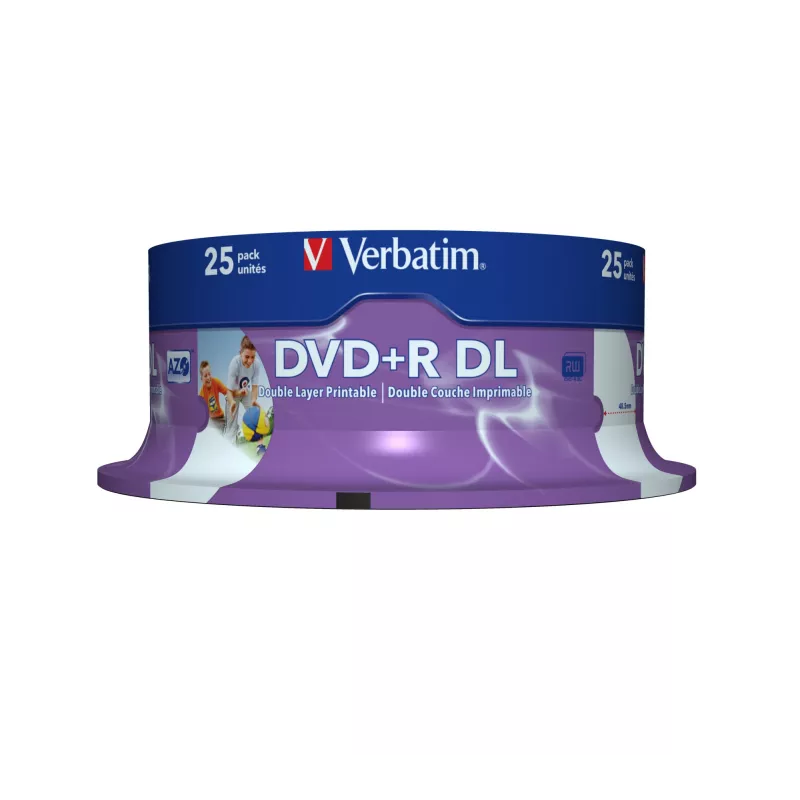 Verbatim 43667 pusta płyta DVD 8,5 GB DVD+R DL 25 szt.