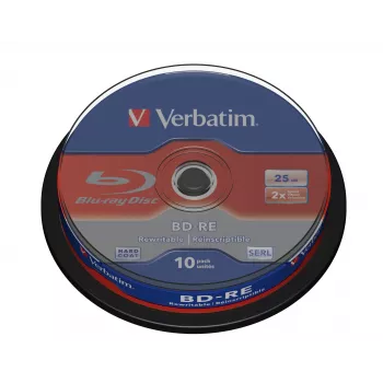 Verbatim BD-RE SL 25GB 2x 10 zestaw Spindle 10 szt.