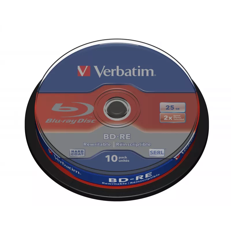 Verbatim BD-RE SL 25GB 2x 10 zestaw Spindle 10 szt.