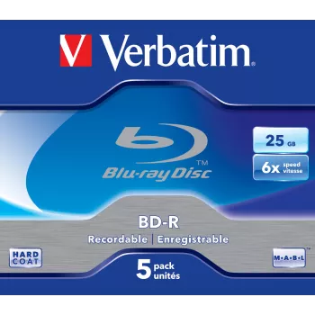 Verbatim 43715 czysta płyta Blu-Ray BD-R 25 GB 5 szt.