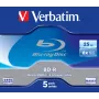 Verbatim 43715 czysta płyta Blu-Ray BD-R 25 GB 5 szt.