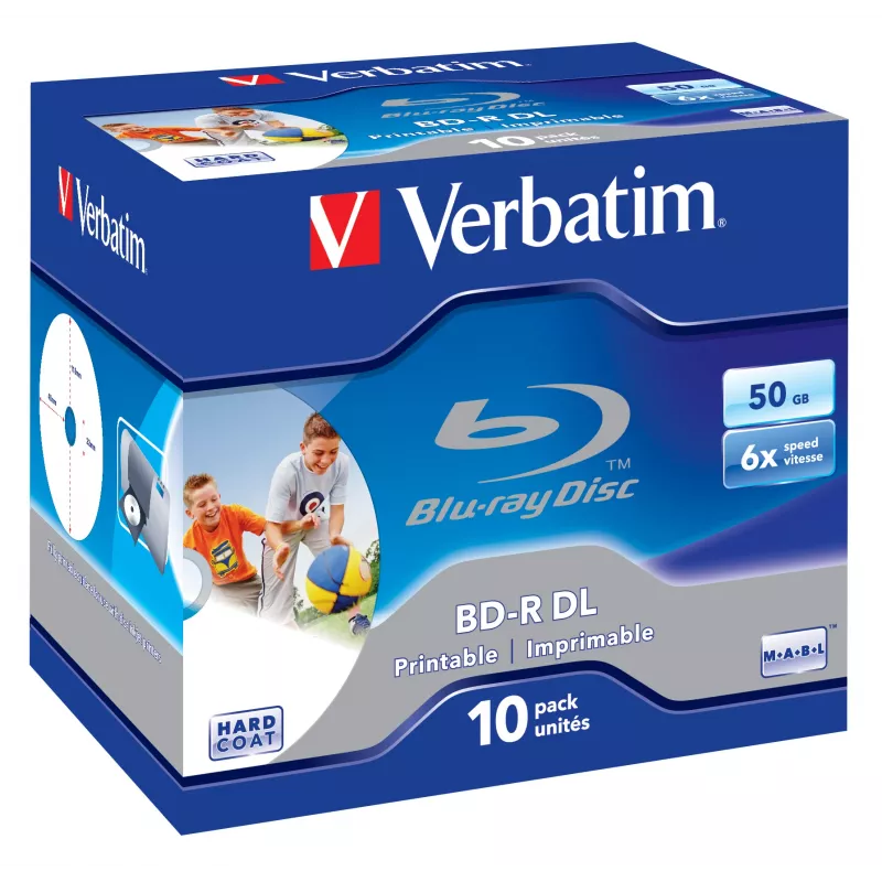 Verbatim 43736 pusta płyta Blu-Ray BD-R 50 GB 10 szt.