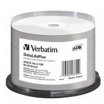 Verbatim DataLifePlus 4.7 GB DVD-R 50 szt.